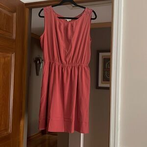 Fun Summer Dress with Lace Detail on Sleeves